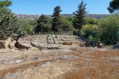 Monumental altar of the Temple of Heracles in the Valley of the Temples