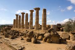 Temple of Hercules in Agrigento, Sicily