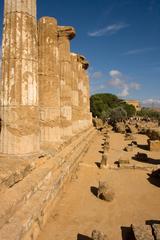 Tempio di Ercole in Agrigento, Sicily