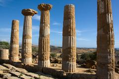 Tempio di Ercole in Agrigento, Sicily, Italy