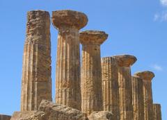 Temple of Heracles in Agrigento, Sicily