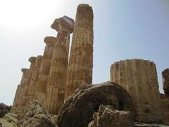 Temple of Heracles in Agrigento, Sicily