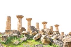 Temple of Heracles in Agrigento, Sicily