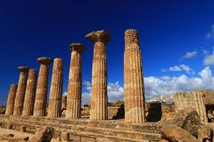 Temple of Heracles in the Valley of the Temples, Agrigento