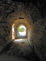 Ancient Roman Cryptoporticus at Terme Taurine in Civitavecchia