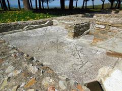 Room with mosaics in Terme Taurine, Civitavecchia