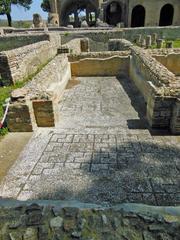 Italia Civitavecchia Terme Taurine room with mosaics