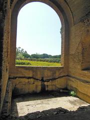 Roman thermal baths tepidarium in Civitavecchia