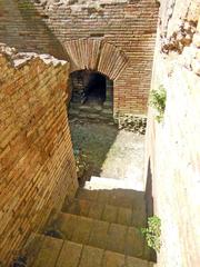 Terme Taurine imperial building prefurnium in Civitavecchia, Lazio