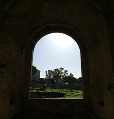 interior view of Terme Taurine's republican-era ruins