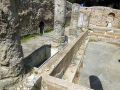 Terme Taurine Roman calidarium in Civitavecchia Italy