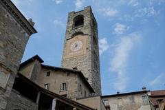 Campanone bell tower in Bergamo