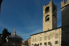 Bergamo cityscape view