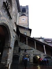 Palazzo del Podestà and Campanone in Bergamo Alta