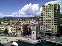 Savona city center with Torretta by Antonello Piccone