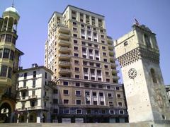 Piazza Leon Pancaldo in Savona, Italy