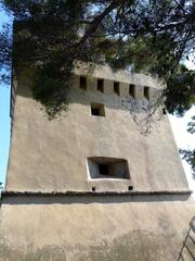 Punta Pagana Tower in San Michele di Pagana, Rapallo, Liguria, Italy