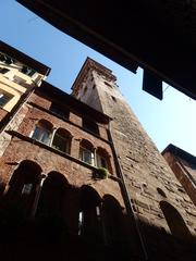 Clock Tower in Lucca, Tuscany, Italy