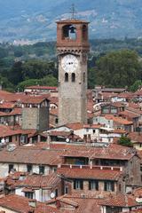 Torre delle Ore in Lucca viewed from Campanile