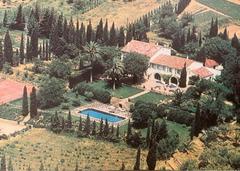 Aerial view of Domaine de Canteperdrix in Auribeau-sur-Siagne