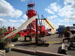 Model of wings at Trinity Buoy Wharf