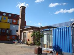 Recording studio on Trinity Buoy Wharf