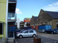 Car park on Trinity Buoy Wharf