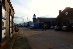 Entrance to Trinity Buoy Wharf in London