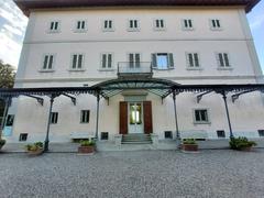 Interior view of Annigoni Museum with displayed art and sculptures, taken on September 6, 2022