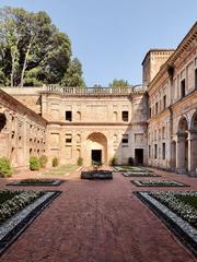 Il cortile roveresco designed by Girolamo Genga for court ceremonies and theatrical performances