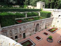 Villa Imperiale Pesaro sunken court