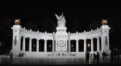 Benito Juárez Hemicycle in Mexico City