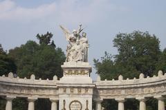 Benito Juarez Statue in Mexico City