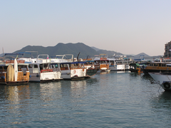 Typhoon shelter at Sai Kung, Hong Kong