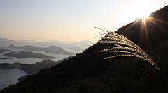 Sun setting over Sai Kung