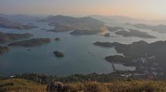 Sai Kung view with mountains and sea in Hong Kong