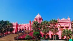 Ahsan Manzil monument in Bangladesh