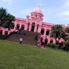 Photo of Ahsan Manzil, a historical monument in Bangladesh