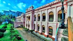 Ahsan Manzil monument in Bangladesh