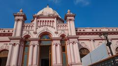 Ahsan Manzil's top view