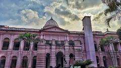 Ahsan Manzil view from behind