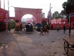 Ahsan Manzil's main entrance