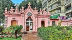 Entrance of Ahsan Manzil in Dhaka, Bangladesh