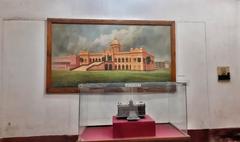 Interior gallery of Ahsan Manzil in Bangladesh