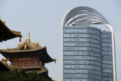 Jing'an Temple in Shanghai, China