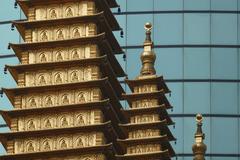 Jing'an Temple in Shanghai, China