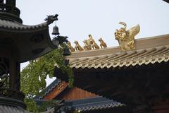 Jing'an Temple in Shanghai, China