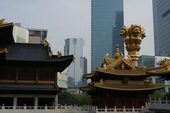 Jing'an Temple in Shanghai, China