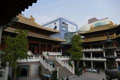 Jing'an Temple in Shanghai, China