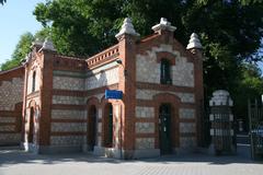 Matadero de Madrid right side entrance